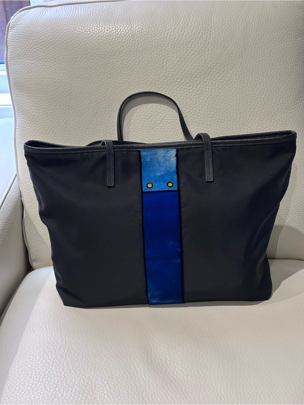 Prada Tessuto Nylon Ricamo tote bag - Picture 5 of 16